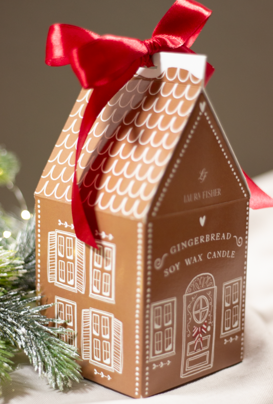 Gingerbread 30cl Candle | Cozy House Packaging