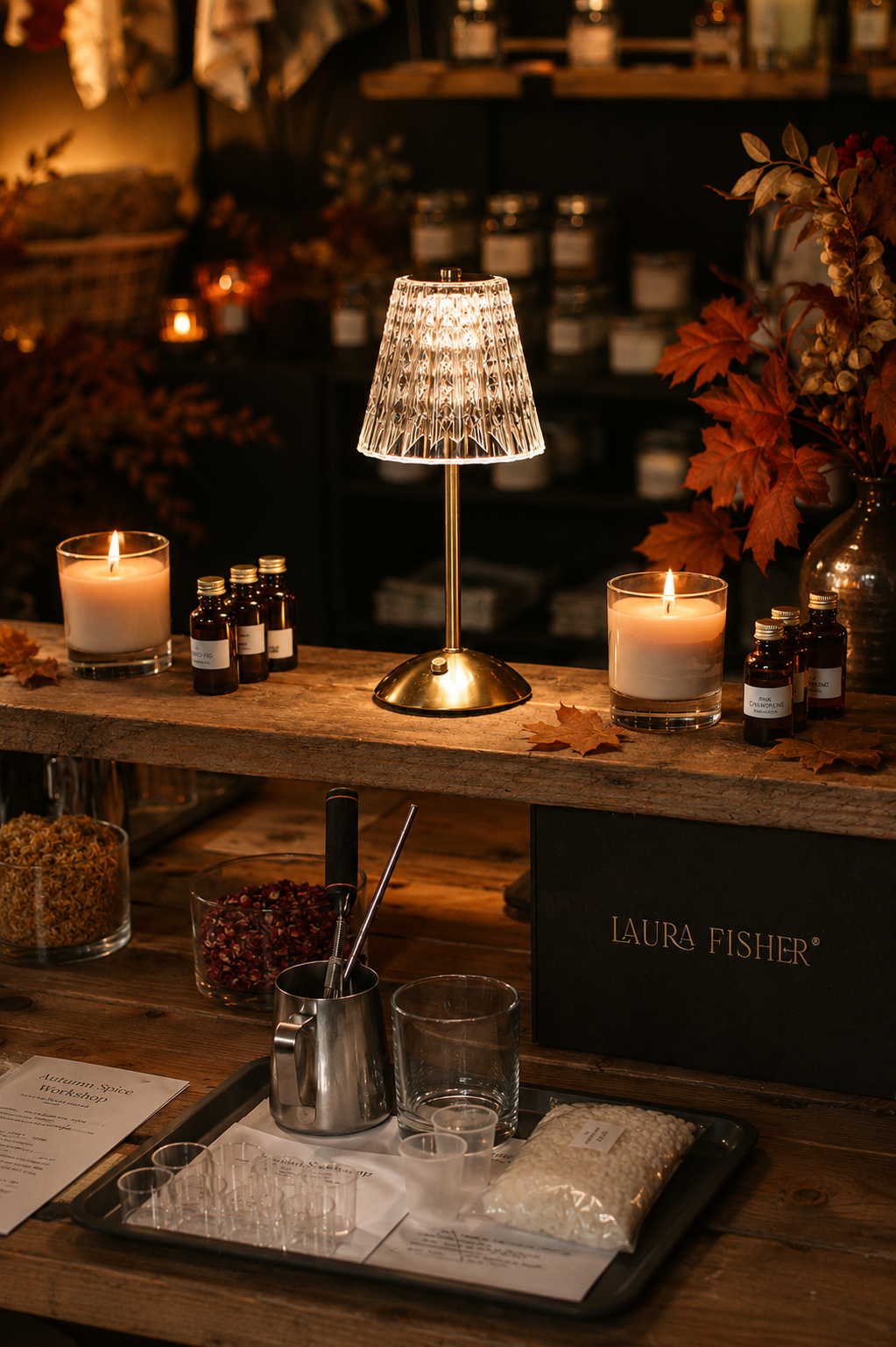 HAMPSHIRE Autumn Scents Candle Workshop