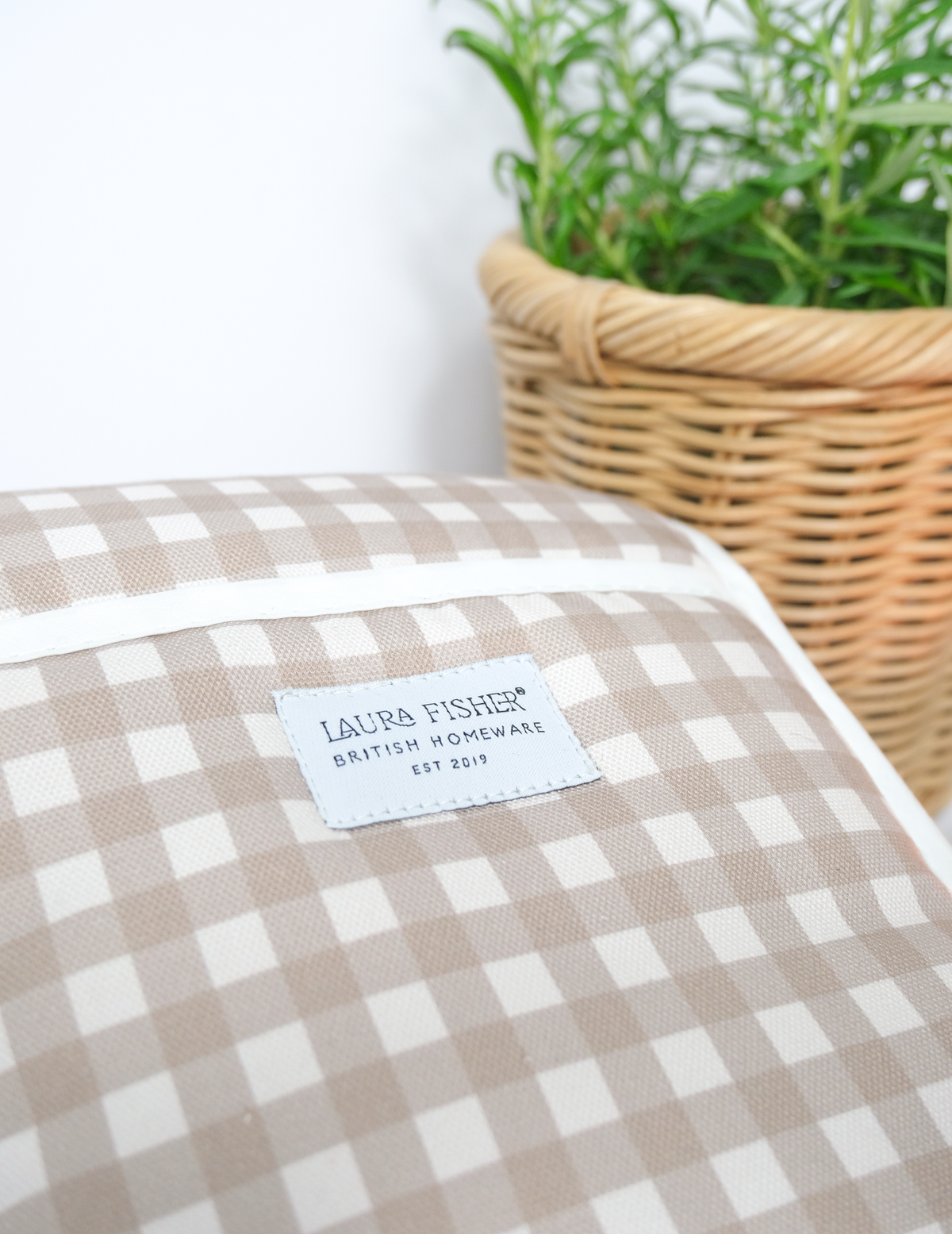 Gingham Oven Glove