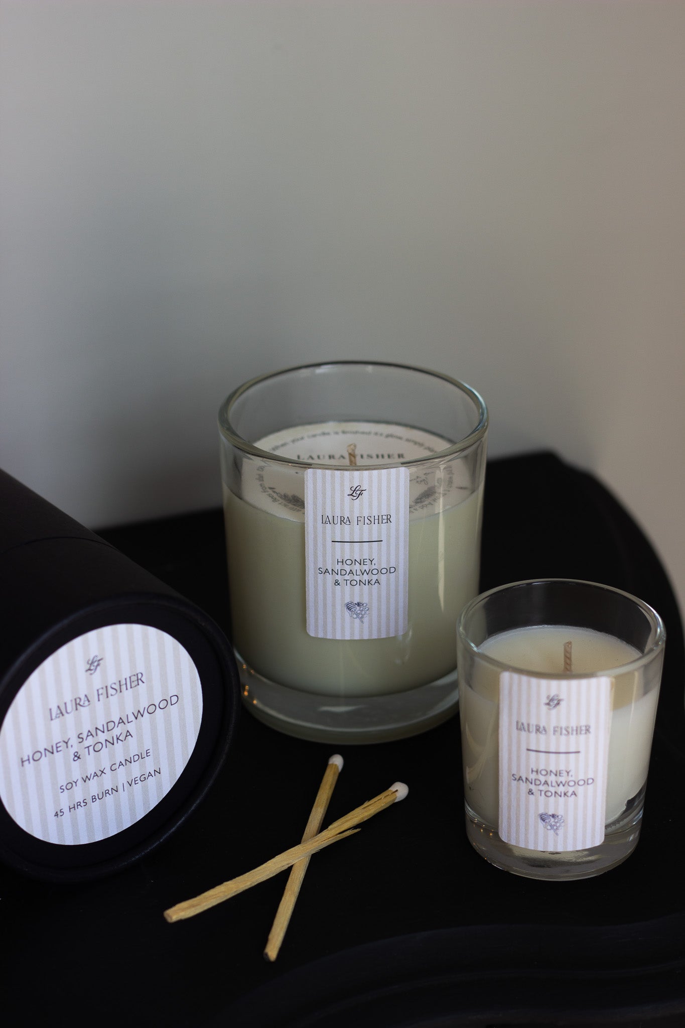 Honey, Sandalwood & Tonka Mini Candle