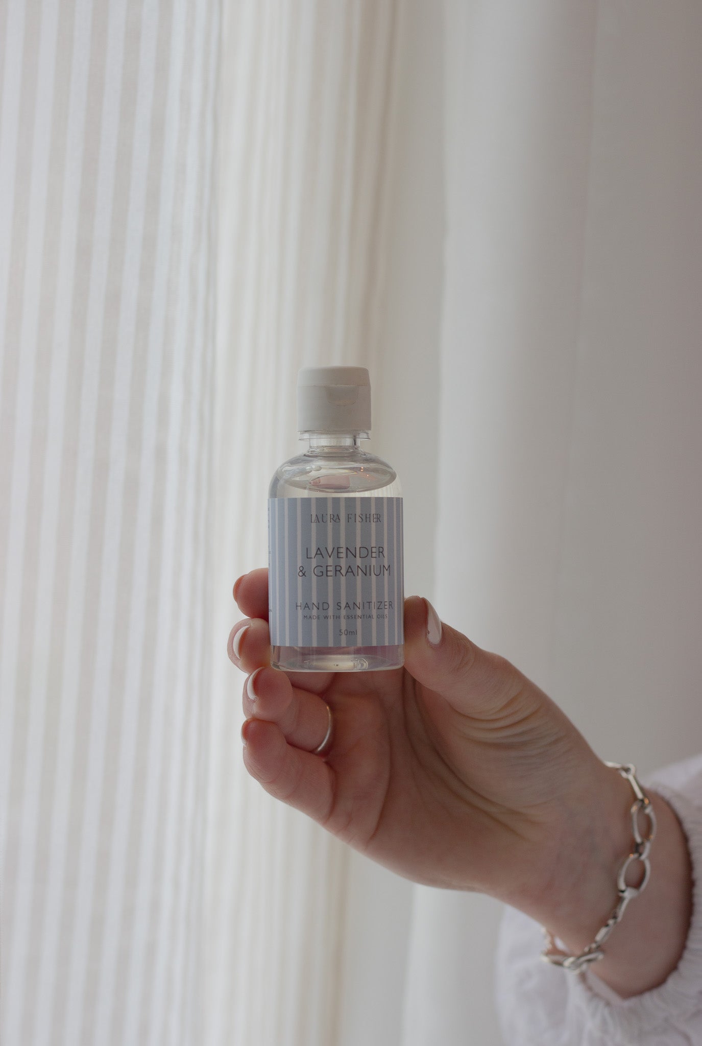 Lavender & Geranium 50ml Travel Hand Sanitizer