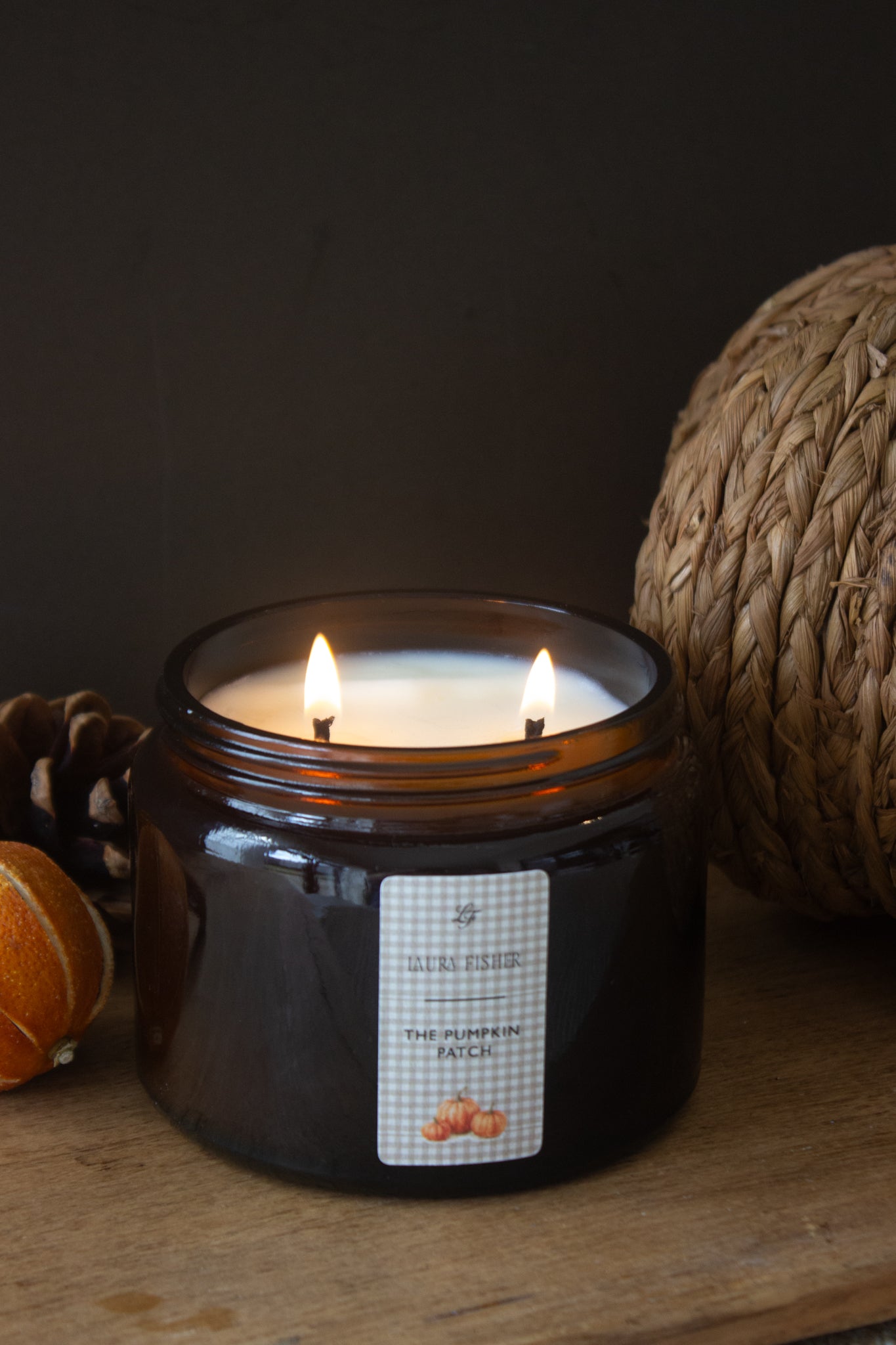 The Pumpkin Patch 2 Wick Candle