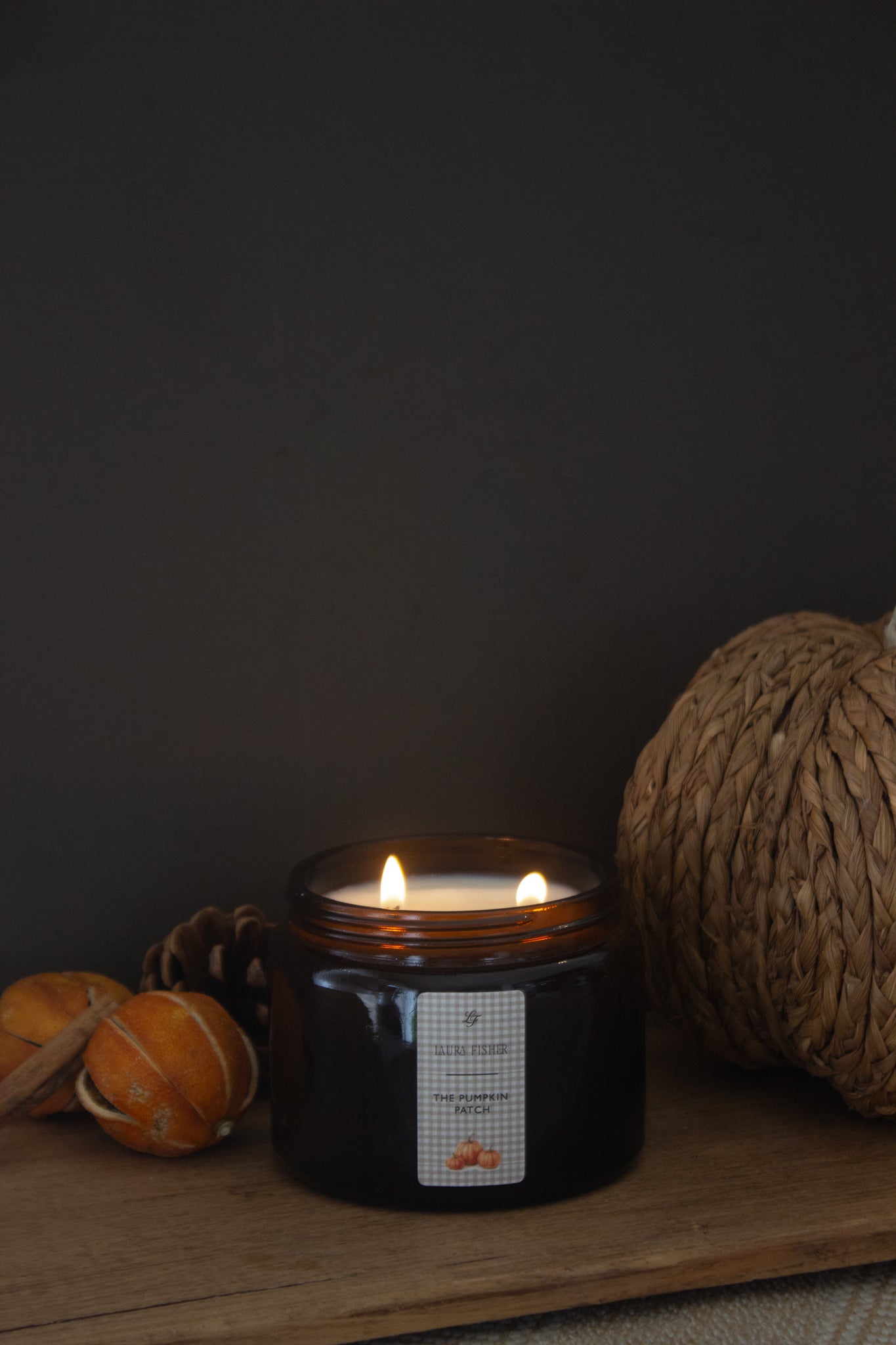 The Pumpkin Patch 2 Wick Candle