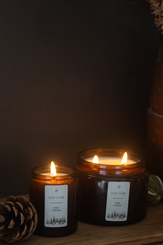 Pine Lodge 2 Wick Candle