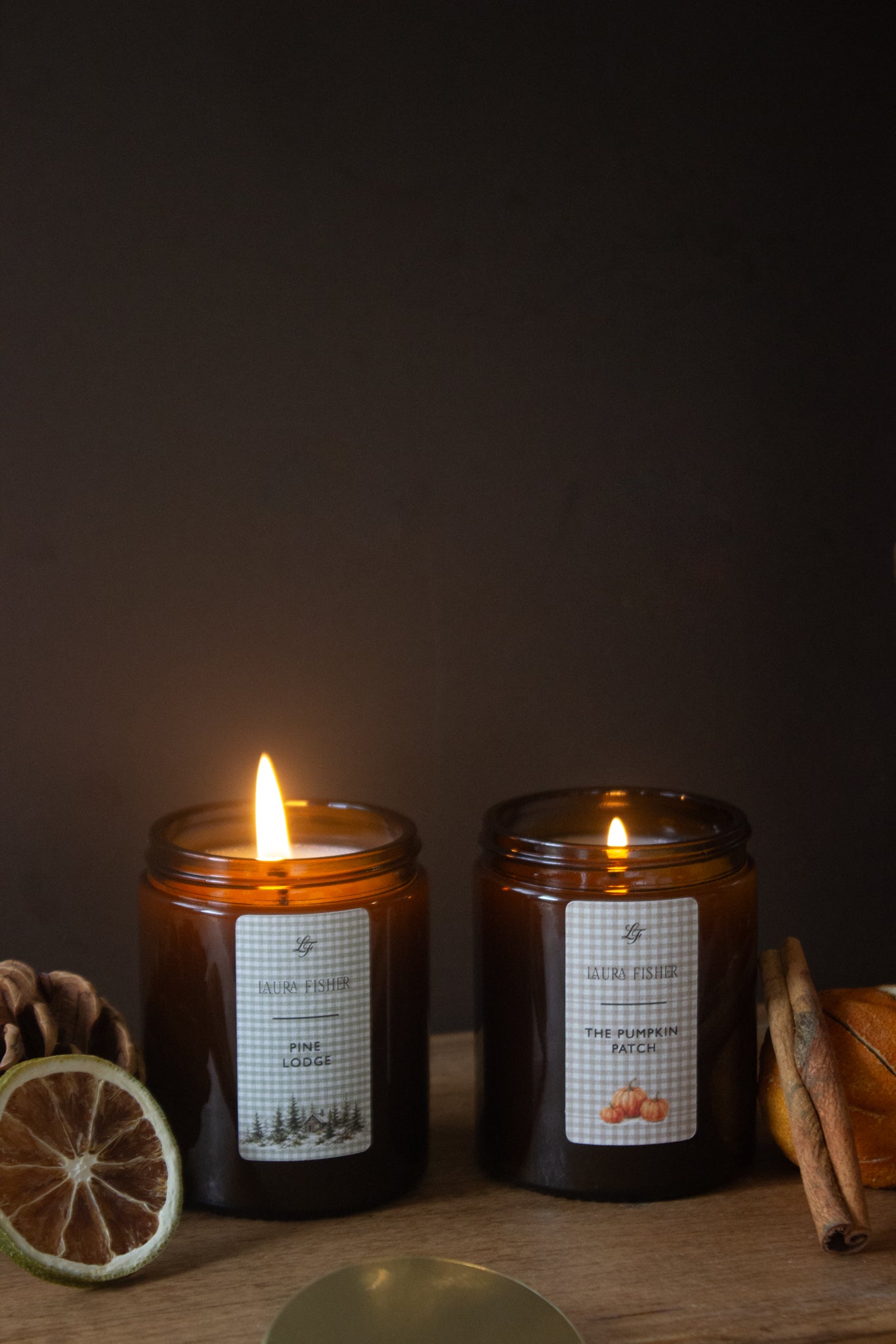 Autumn Discovery Set | Pine Lodge Candle & The Pumpkin Patch Candle