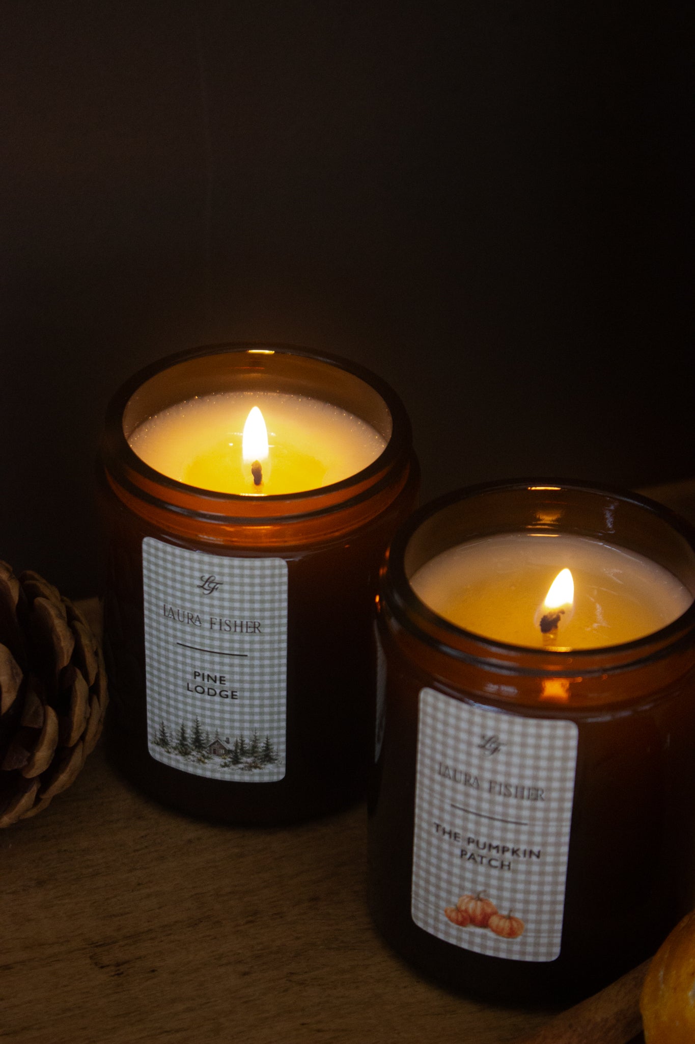 Autumn Discovery Set | Pine Lodge Candle & The Pumpkin Patch Candle