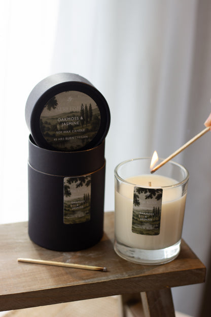 Oakmoss & Jasmine Signature Soy Wax Candle