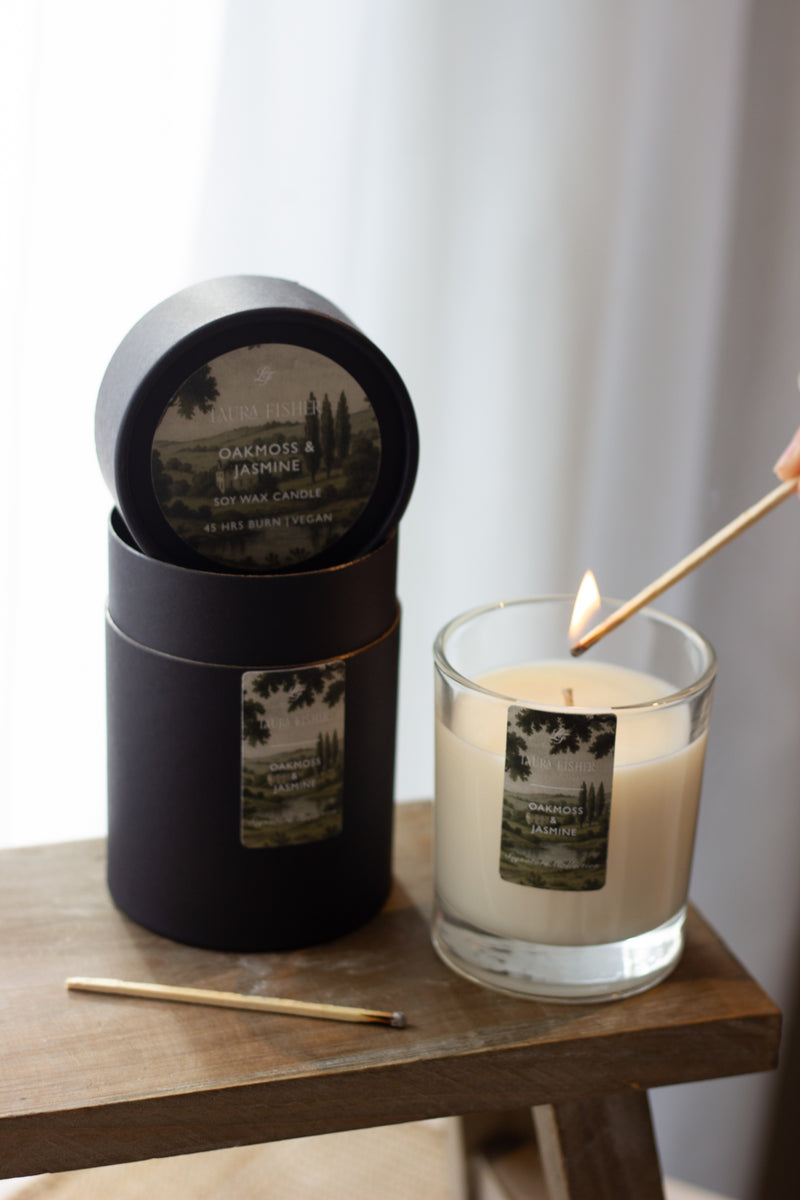 Oakmoss & Jasmine Signature Soy Wax Candle