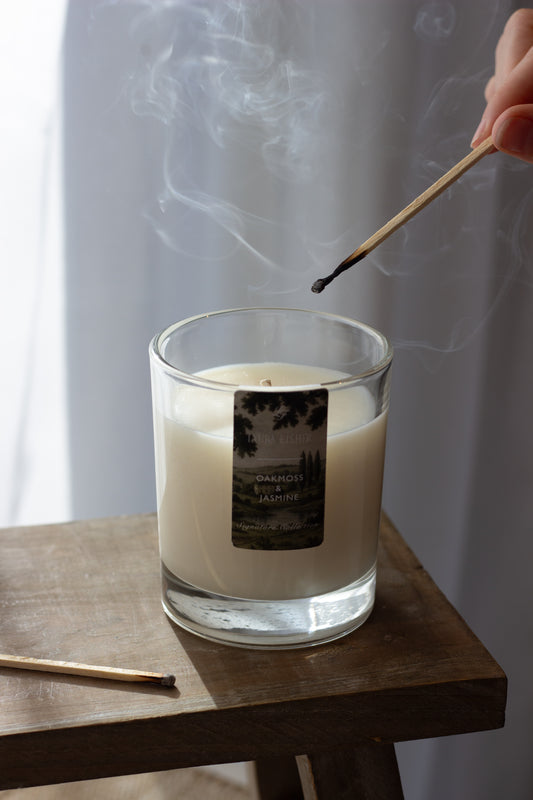 Oakmoss & Jasmine Signature Soy Wax Candle