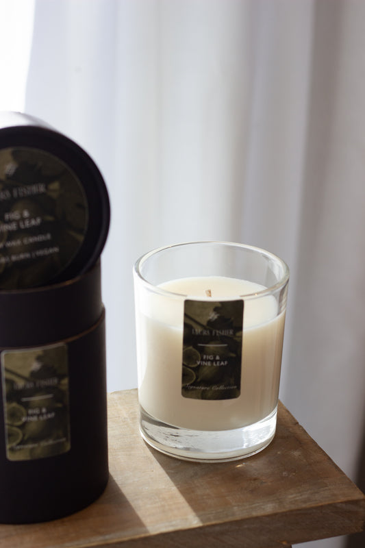 Fig & Vine Leaf Signature Soy Wax Candle