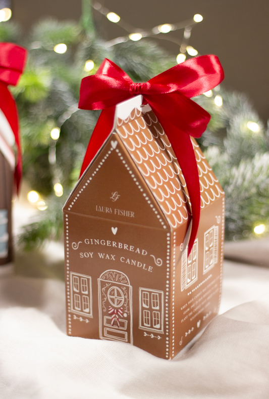 Gingerbread 30cl Candle | Cozy House Packaging
