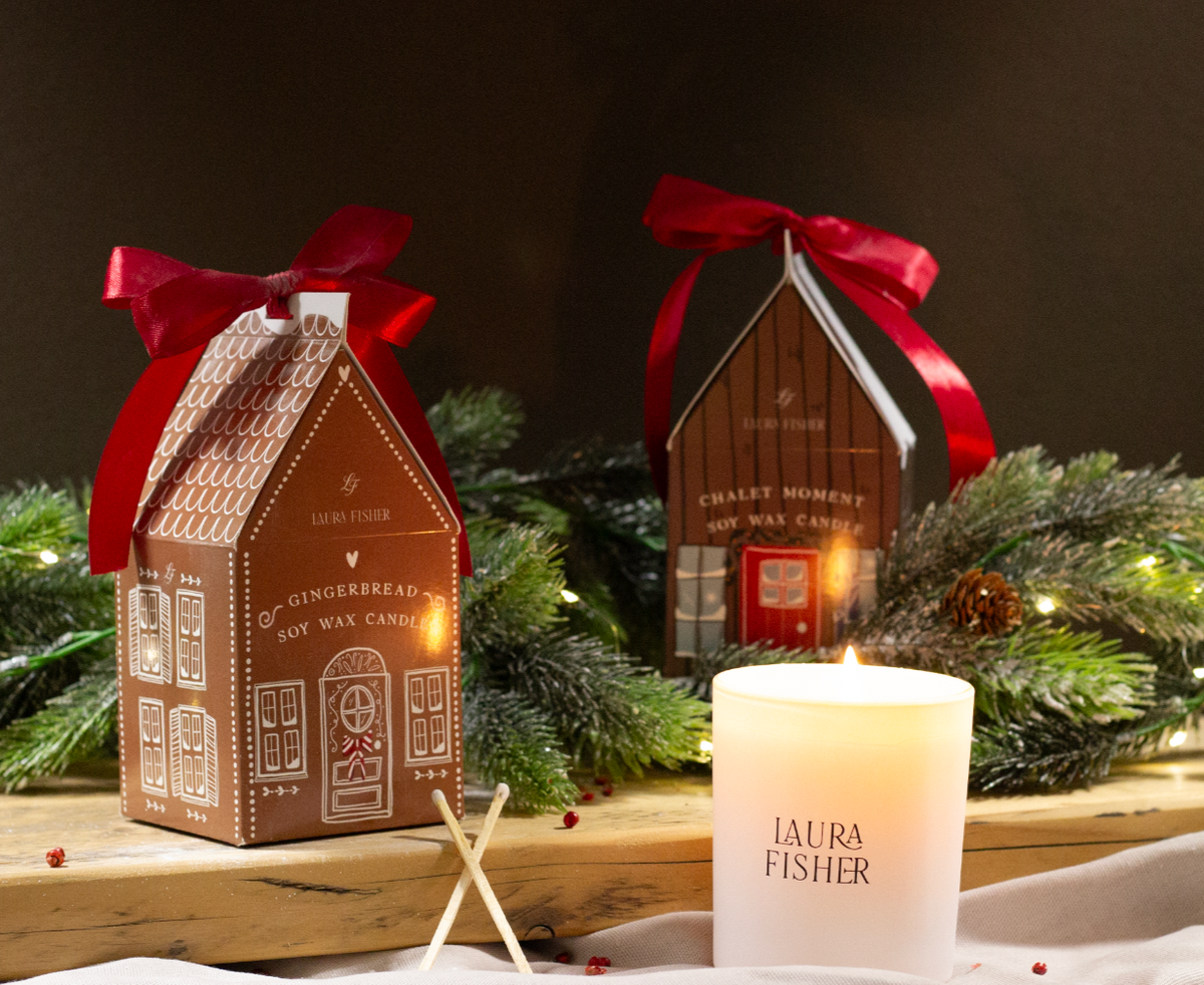 Gingerbread 30cl Candle | Cozy House Packaging