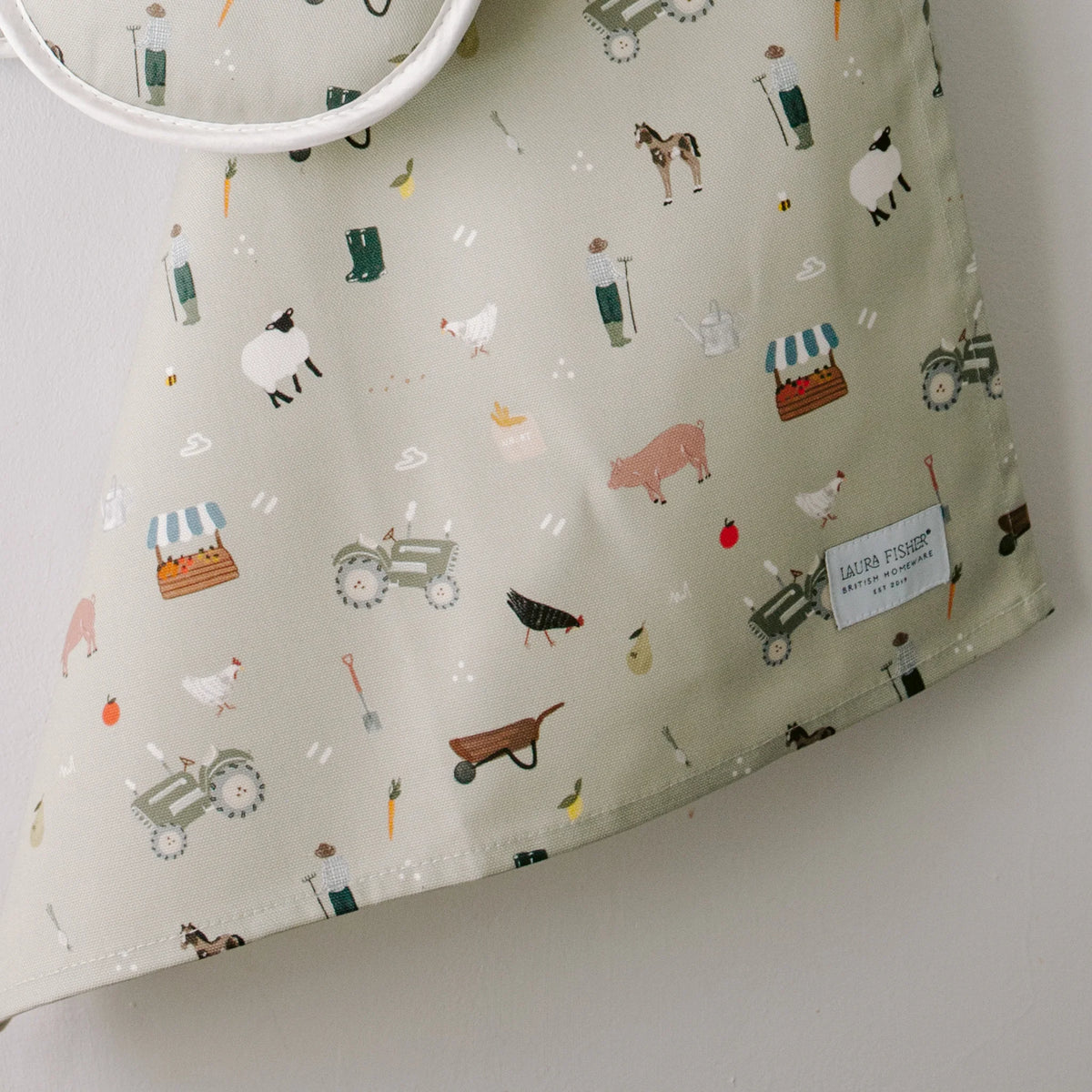 Country Farm Tea Towel