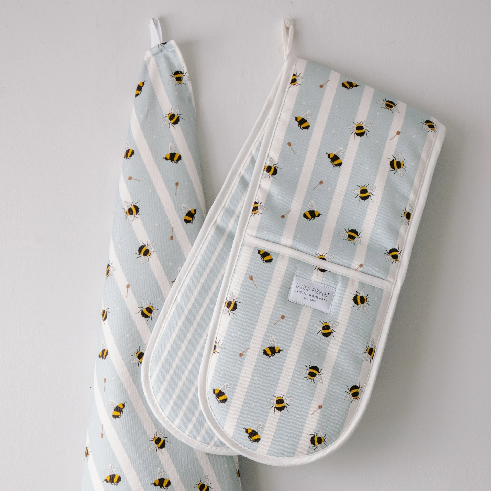 Honey Bee Oven Gloves