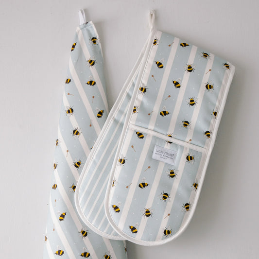 Honey Bee Oven Gloves