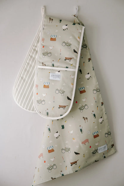 Country Farm Oven Gloves