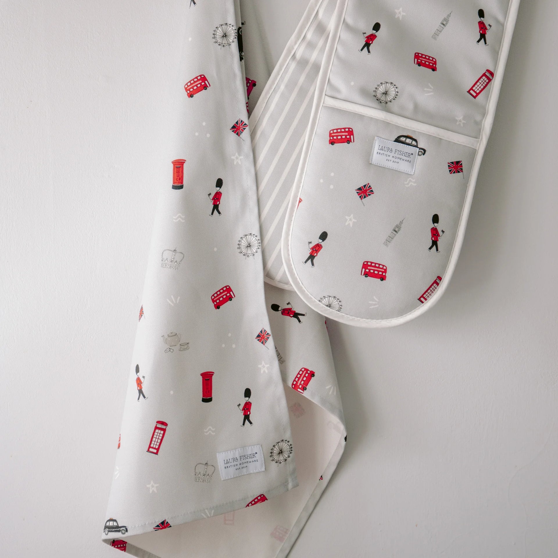 Bright & British Tea Towel